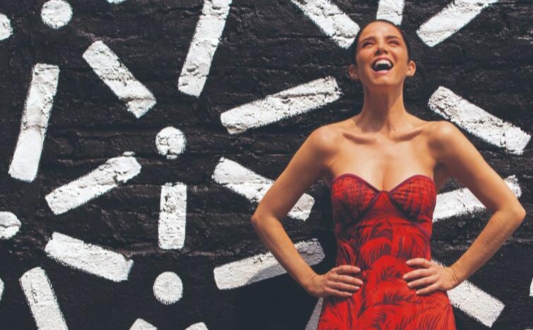 Juana Acosta, actriz que conoció a los reyes de España.