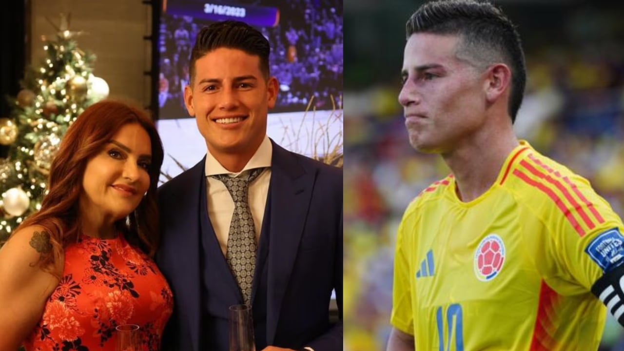 Pilar Rubio, madre de James Rodríguez, respalda al 10 tras la caída ante Suiza.