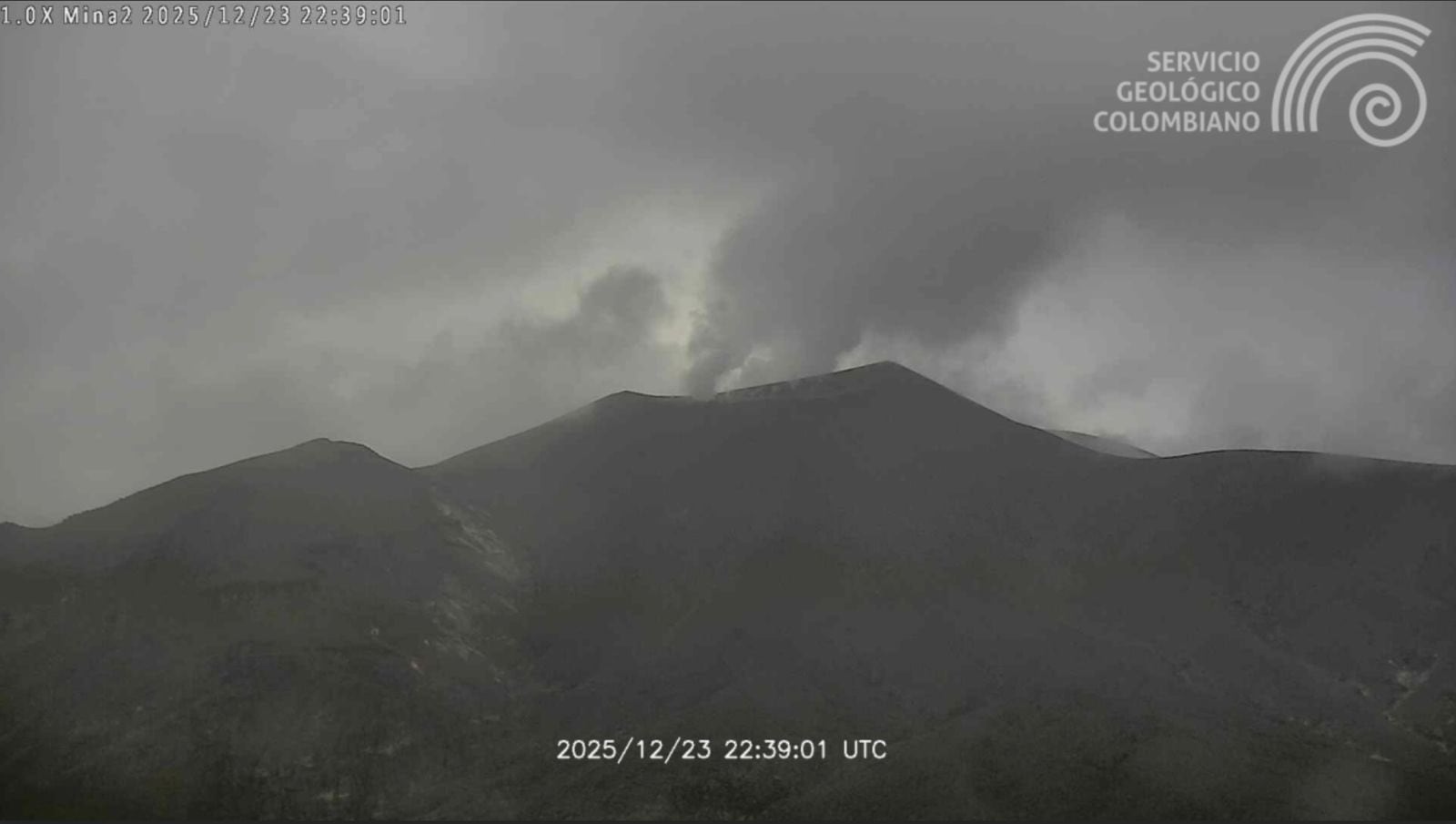 Boletín extraordinario del Volcán Puracé.