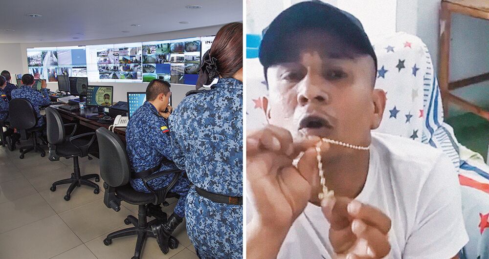   Desde Bogotá, con inteligencia artificial, el Inpec vigila los centros de reclusión de mayor complejidad. Alias Negro Óber fue trasladado a una cárcel de máxima seguridad, permanece encerrado por 23 horas y solo tiene una de sol.  