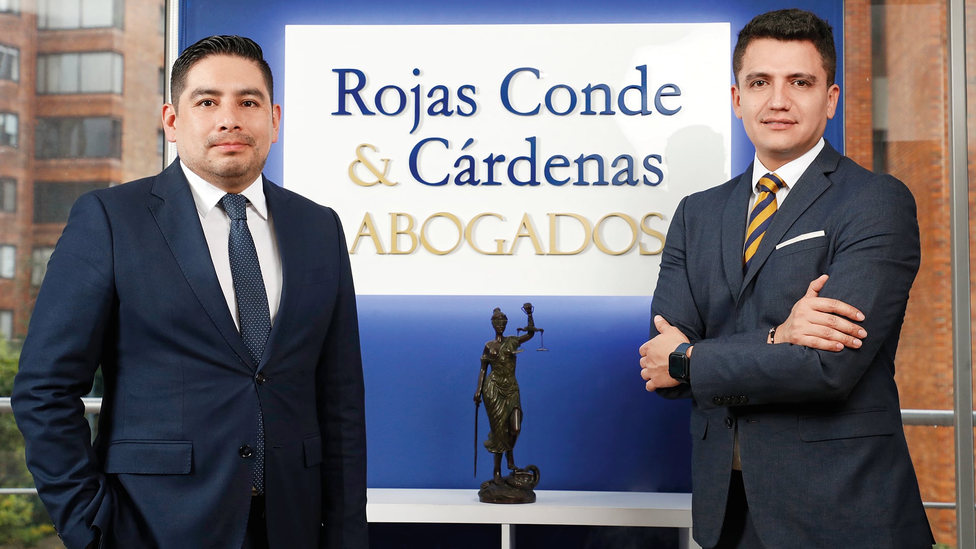 Wilson G. Cárdenas y Fabio Rojas Conde, socios  fundadores de la firma.