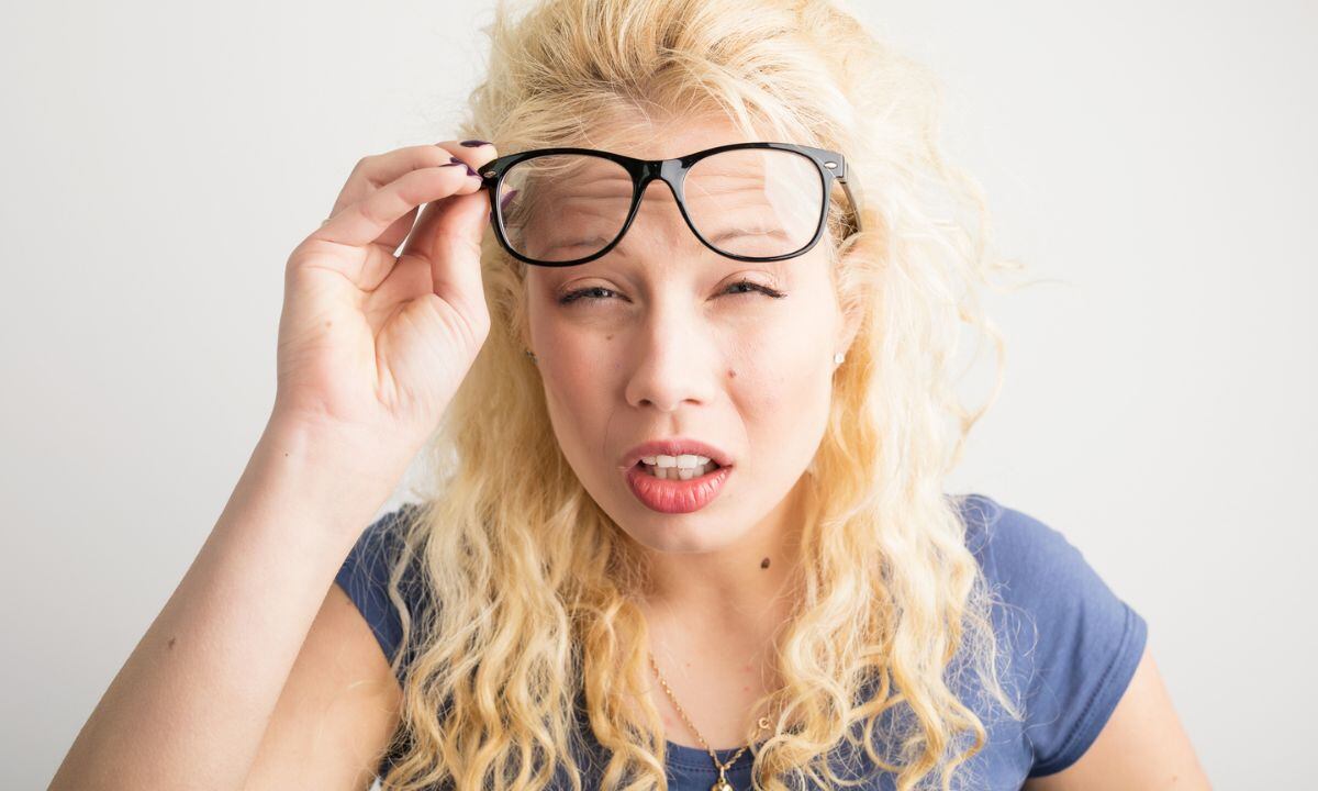 La visión borrosa es síntoma de diabetes.