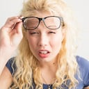 La visión borrosa es síntoma de diabetes.