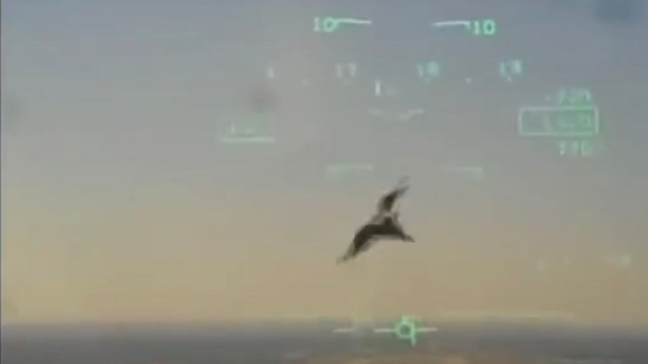 Se trata de un avión T-45C Goshawk que estaba realizando un ejercicio de entrenamiento con un instructor y un estudiante a bordo.