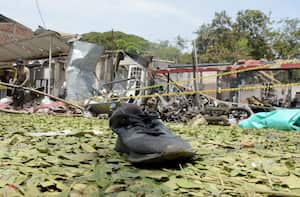 Atentado terrorista en Timba Cauca