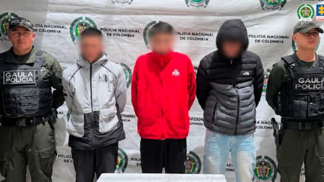 Dos de los capturados fueron enviados a un centro carcelario.