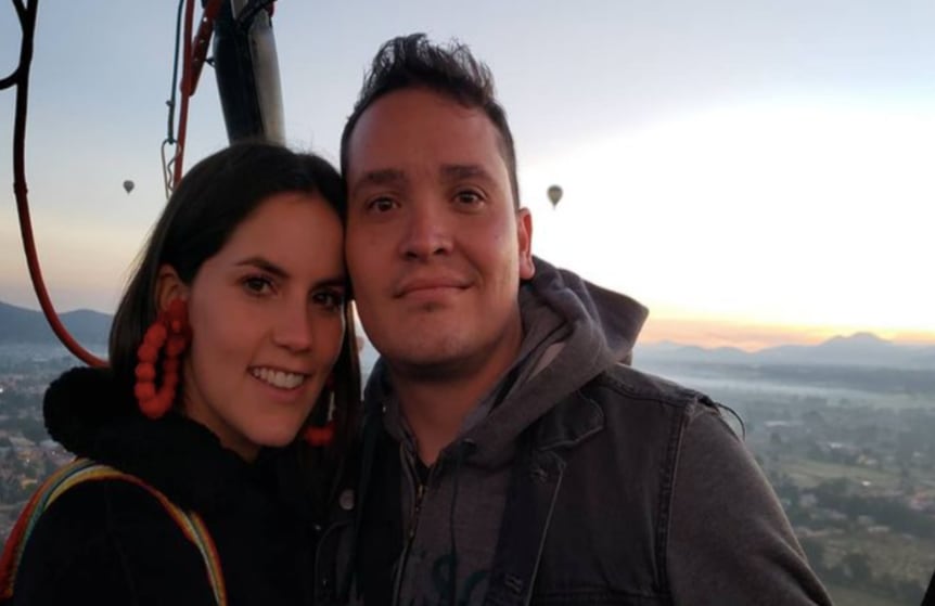 Linda Palma y Diego Pulecio