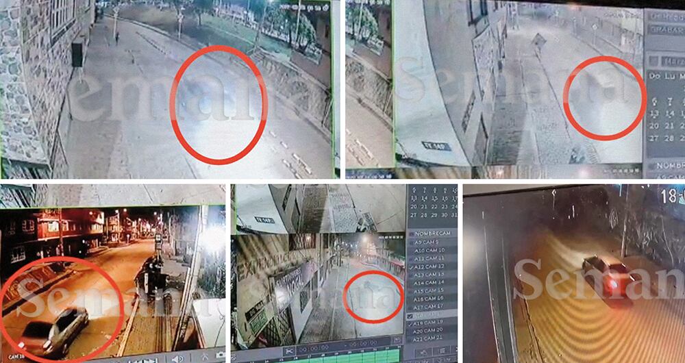   Cámaras de seguridad grabaron el recorrido que hizo el carro en el que se fugó Matamba. Tomó la Caracas y la Avenida Boyacá hacia el sur de la ciudad. 