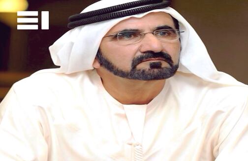 5. Mohammed bin Rashid al Maktoum, Emir Sheikh de Dubai y primer ministro de los Emiratos Árabes. Su patrimonio asciende a los 4.000 millones de dólares. Foto: @EI_UAE. 