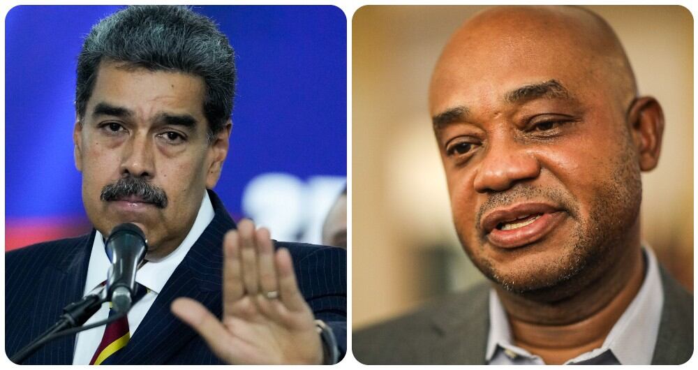 Nicolás Maduro y Luis Gilberto Murillo.