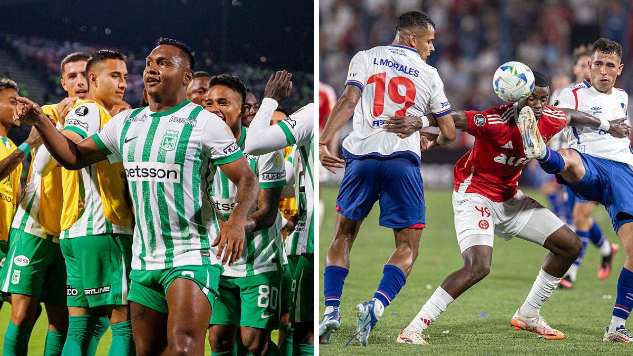 Tabla del grupo F de Libertadores.