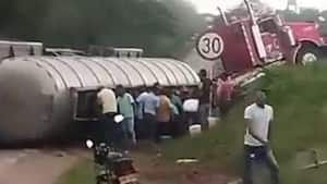 Saqueo de gasolina en Magdalena.
