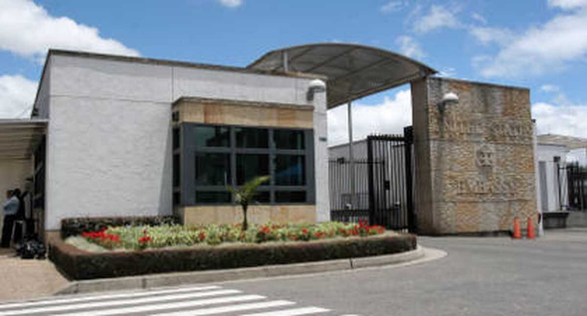 Embajada de Estados Unidos en Bogotá.