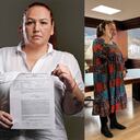 María Paulina González y Alba Rocío Jiménez, directora de Alimentos y Bebidas del Invima.