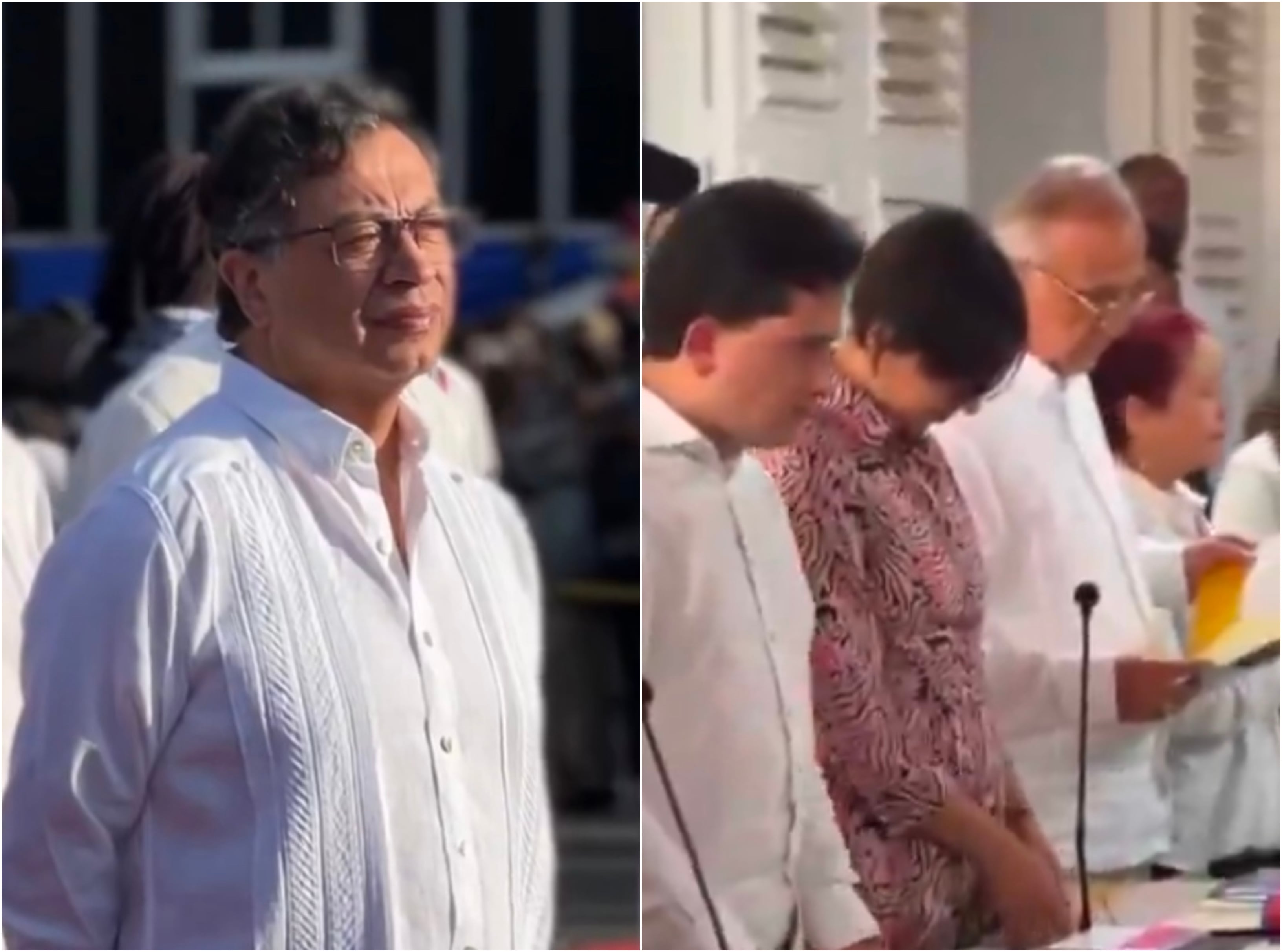 Gustavo Petro e Iván Velásquez