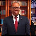 Presidente de la Corte Suprema, Gerson Chaverra, explica cómo va el proceso de elección de la nueva fiscal general de la Nación.