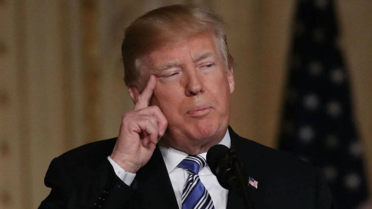 Donald Trump, presidente de los Estados Unidos.