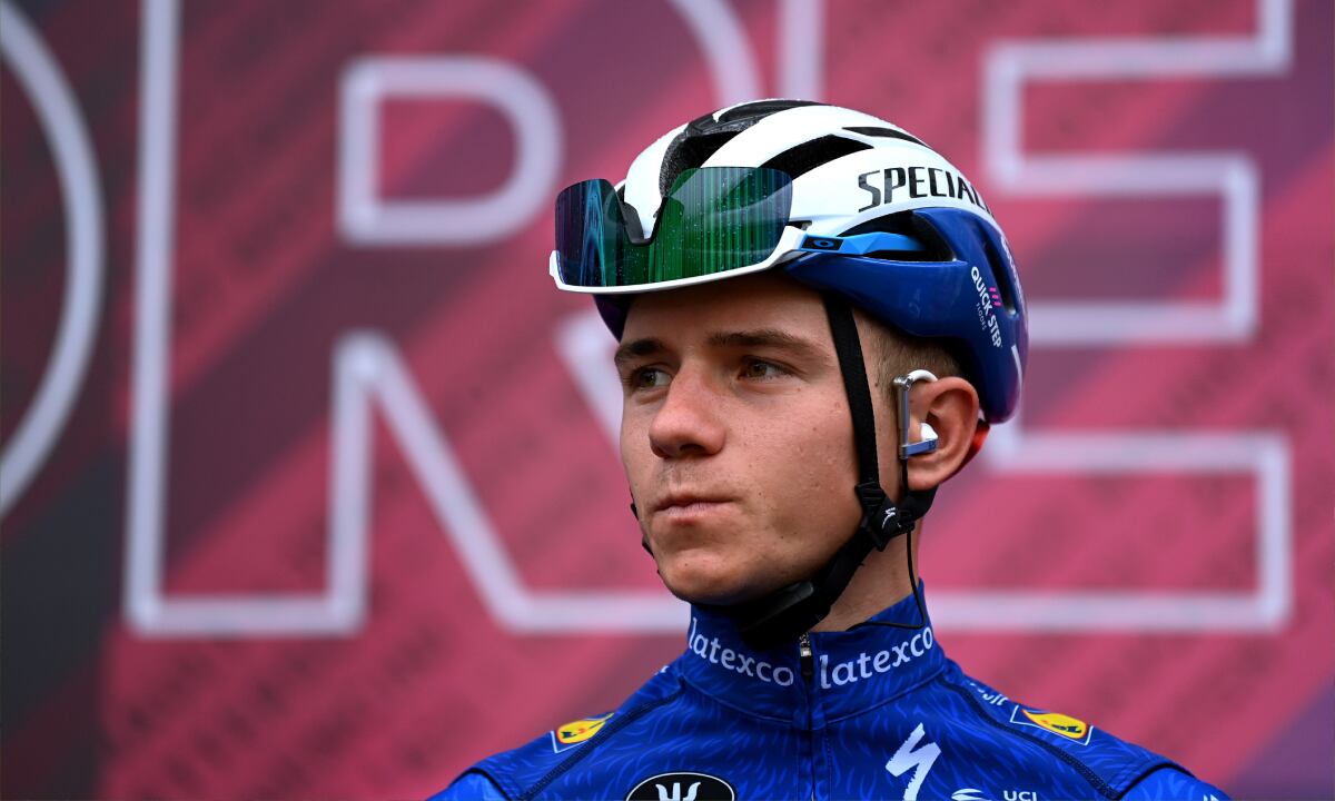 Remco Evenepoel - Giro de Italia. Foto: Stuart Franklin/Getty Images