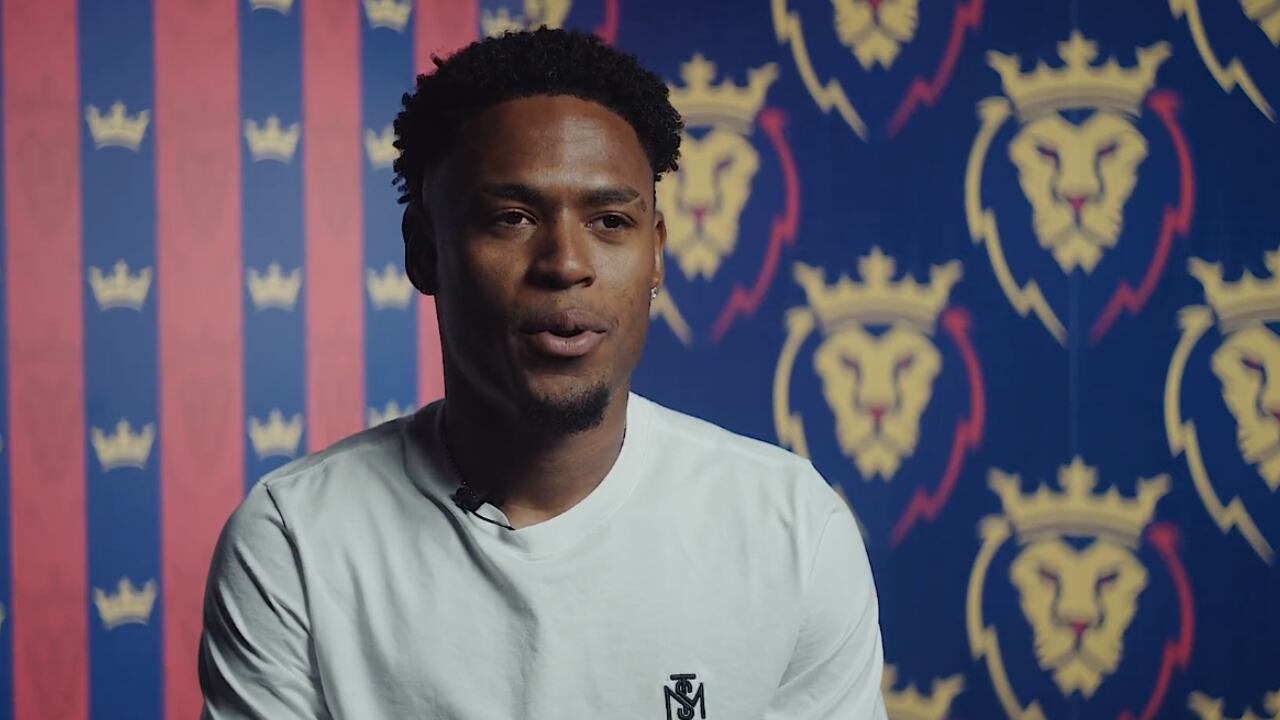 Nelson Palacio en su presentación oficial con el Real Salt Lake