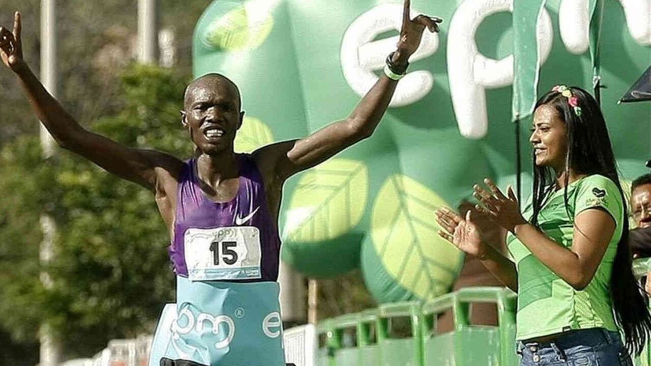 Kiprono ganó la carrera en 2015.