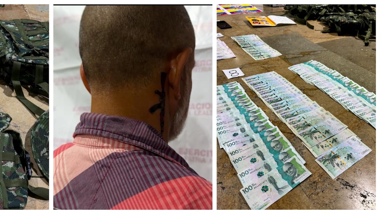 Alias el Sastre, detenido en Manrique, es señalado de coser prendas y banderas a las disidencias del frente 36 de las extintas Farc.