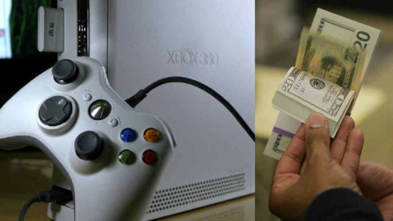 Un hombre logra hacer una fortuna usando un control de Xbox.