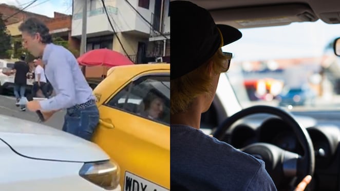 Conductor refuta supuesto ataque con camioneta a Daniel Quintero en Medellín.
