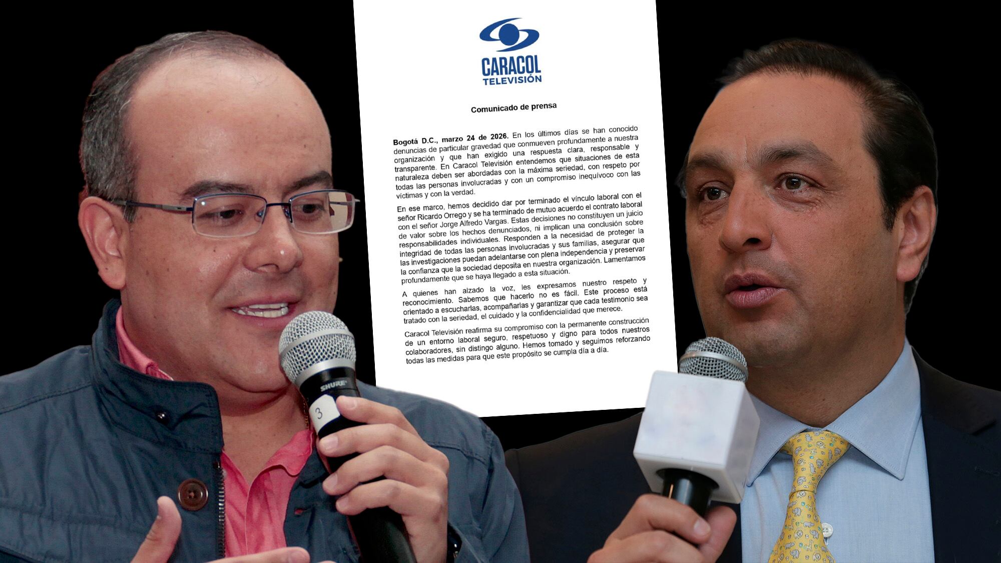 Ricardo Orrego Jorge Alfredo Vargas.