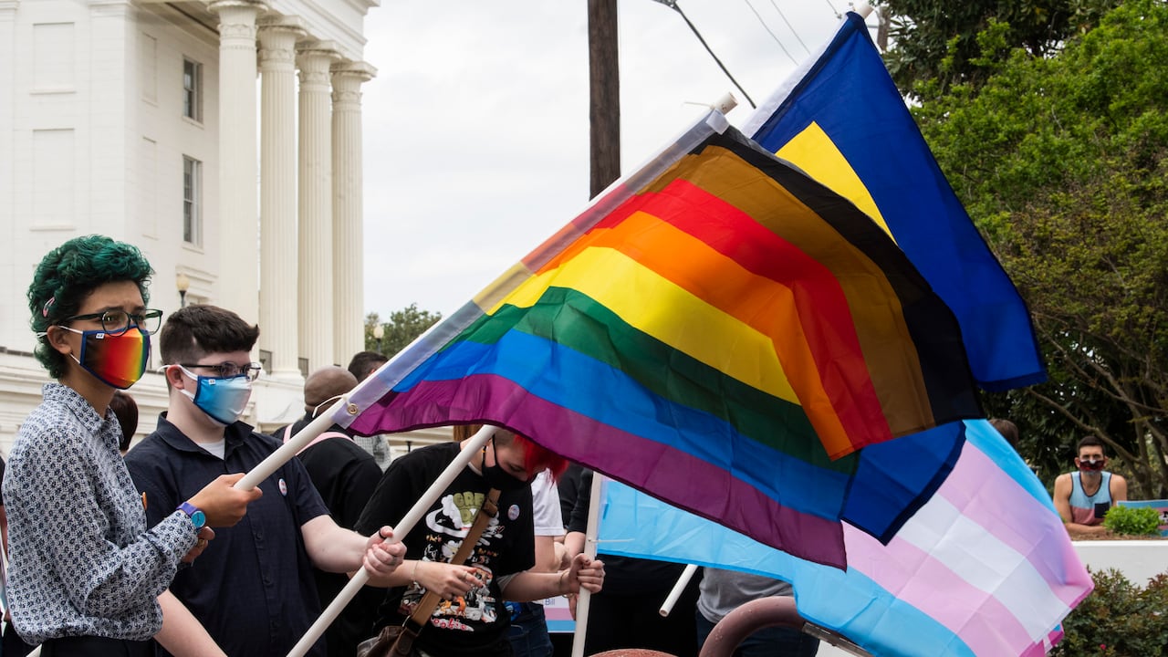 Reivindicación de los derechos de la comunidad diversa (Jake Crandall/The Montgomery Advertiser via AP, File)
