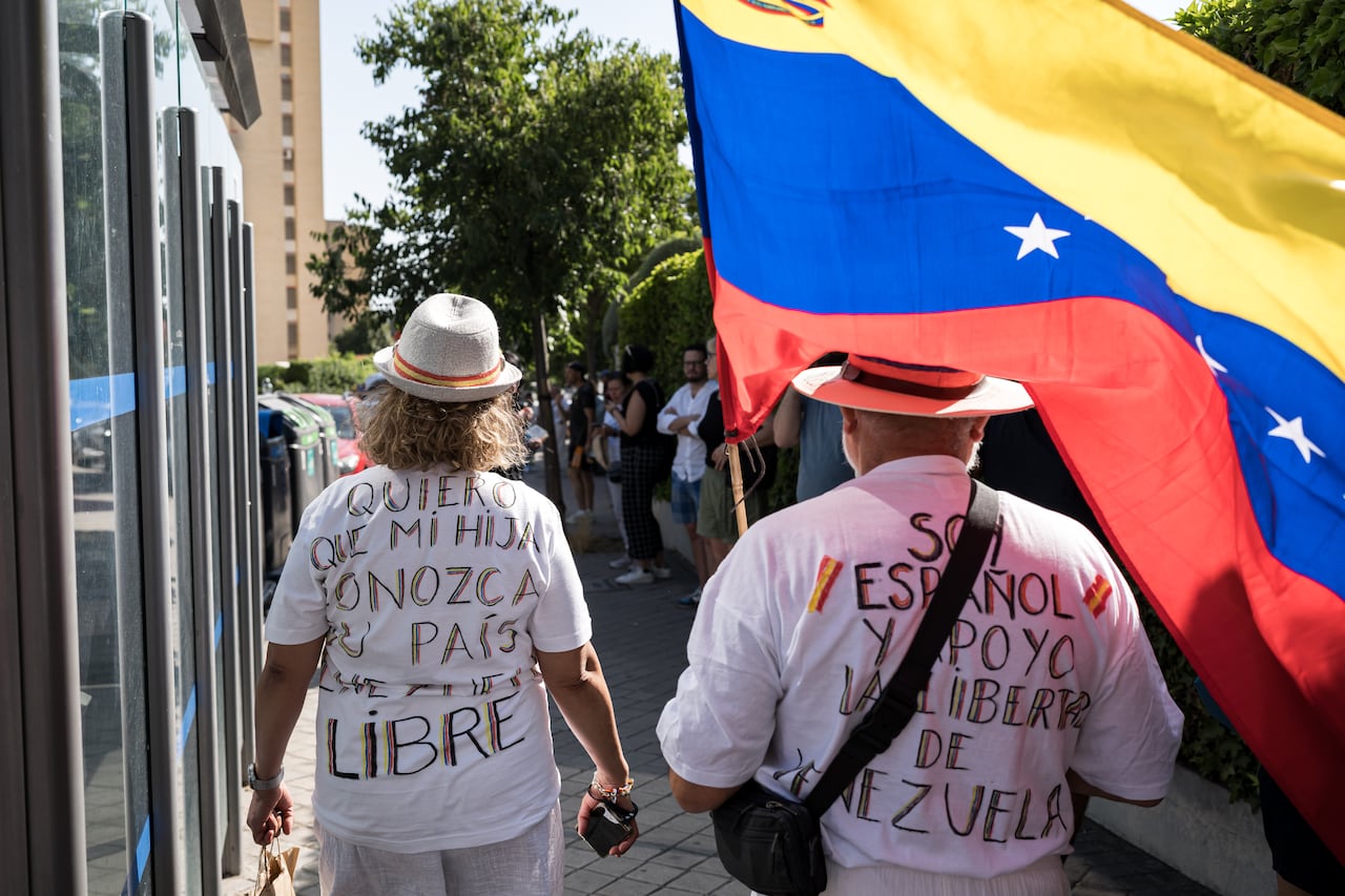 Elecciones presidencia Venezuela, en Madrid España