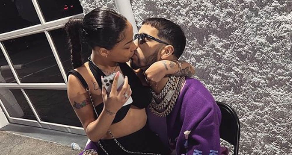 Anuel AA y Yailin - Foto tomada de Instagram @anuel