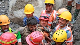 Rescate en Nepal