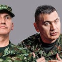 general Luis Mauricio Ospina y el general Jhon Jairo Rojas
