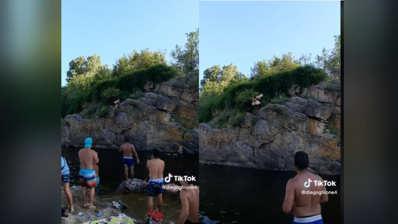 El hecho se desarrolló en un río de Argentina.