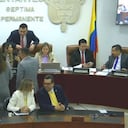 Debate a la reforma pensional en la Cámara de Representantes.