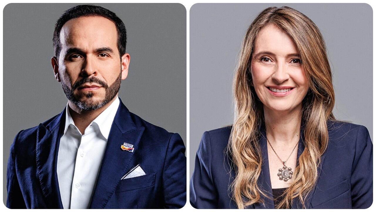 Abelardo de la Espriella y Paloma Valencia