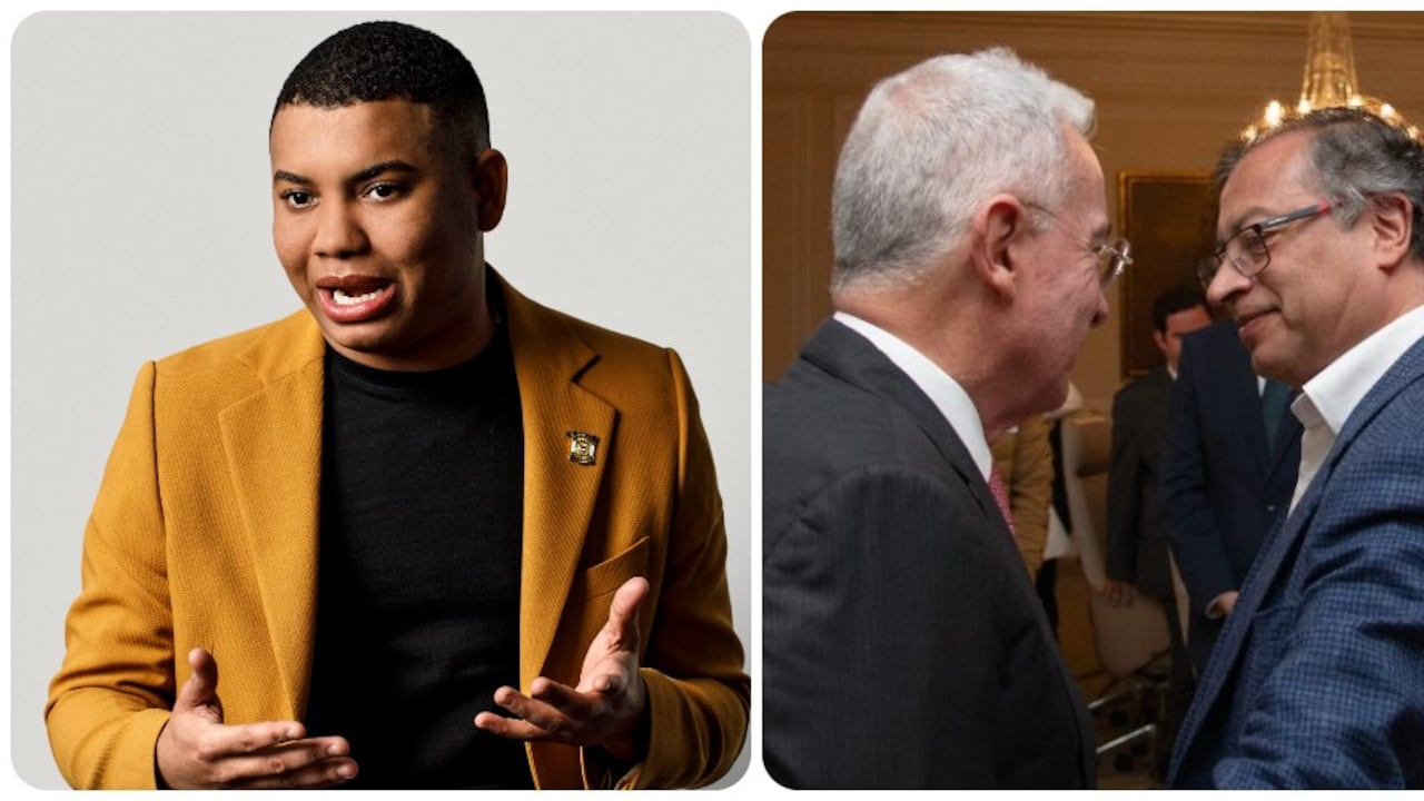 Miguel Polo Polo, Álvaro Uribe y Gustavo Petro.