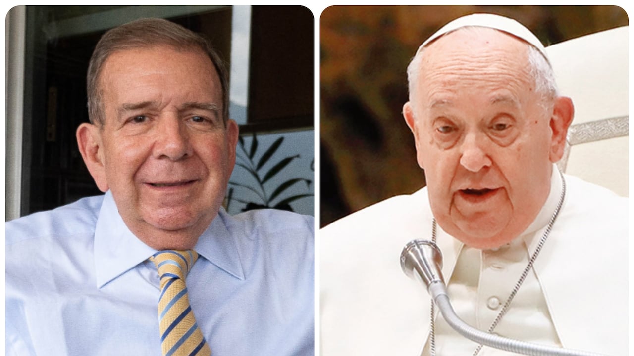 Edmundo González agradeció al papa Francisco el mensaje enviado a Venezuela en medio de la crisis.