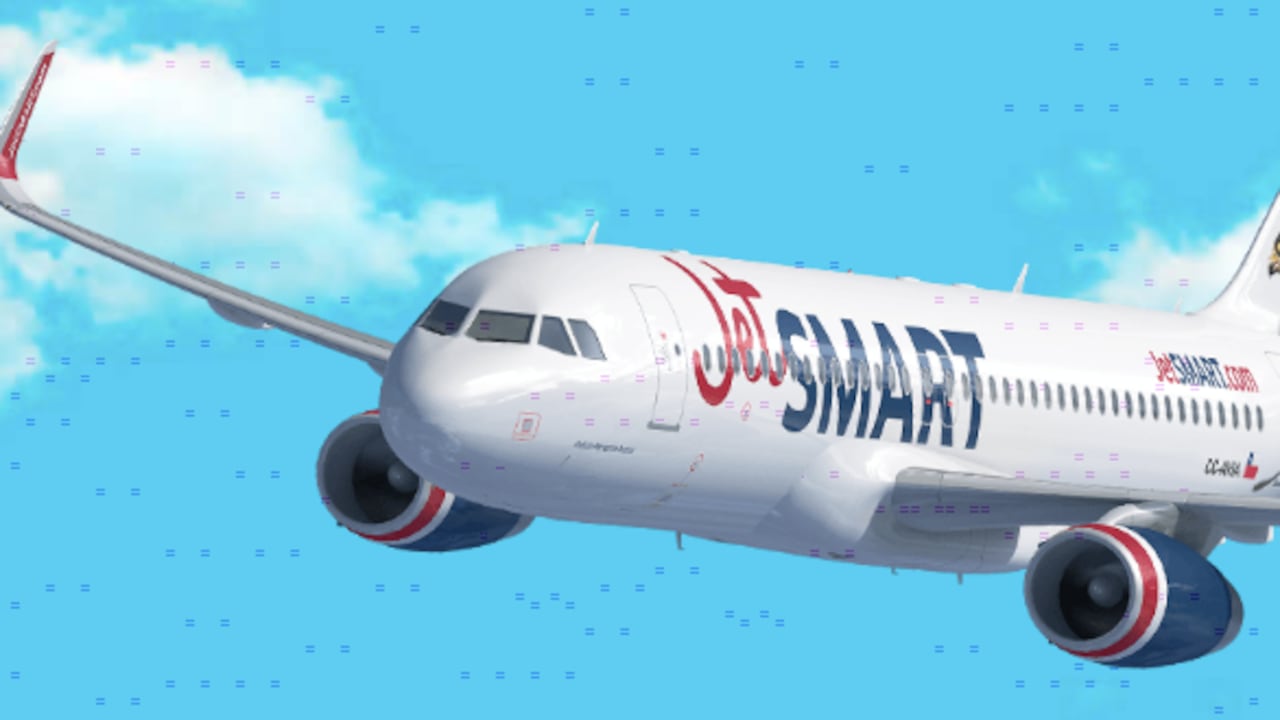 La entrada de JetSmart a rutas domésticas en Colombia permitirá aprovechar los slots en el aeropuerto de Bogotá y otras terminales aéreas.