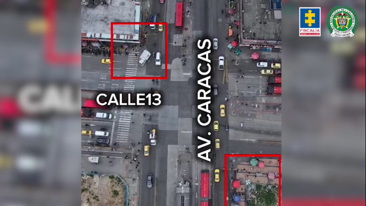 Caen Los Cosquilleros, una de las bandas de atracadores más peligrosa del centro de Bogotá; estos eran los roles de cada miembro