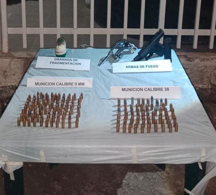 Elementos incautados en Bocachica.