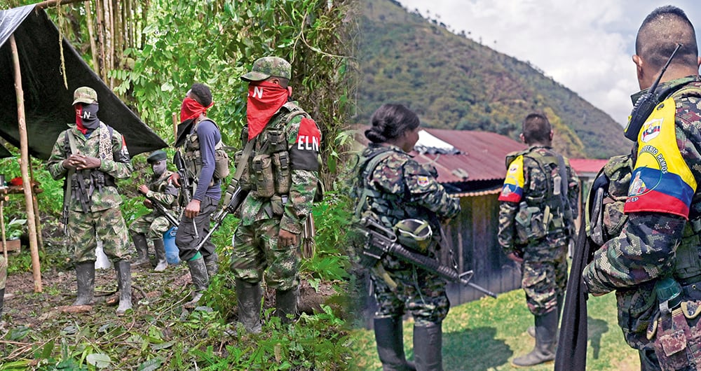    El ELN y las disidencias de las Farc mantienen una guerra por el narcotráfico en el Catatumbo, en Norte de Santander. Para enviar la droga al exterior cuentan con varios socios. 