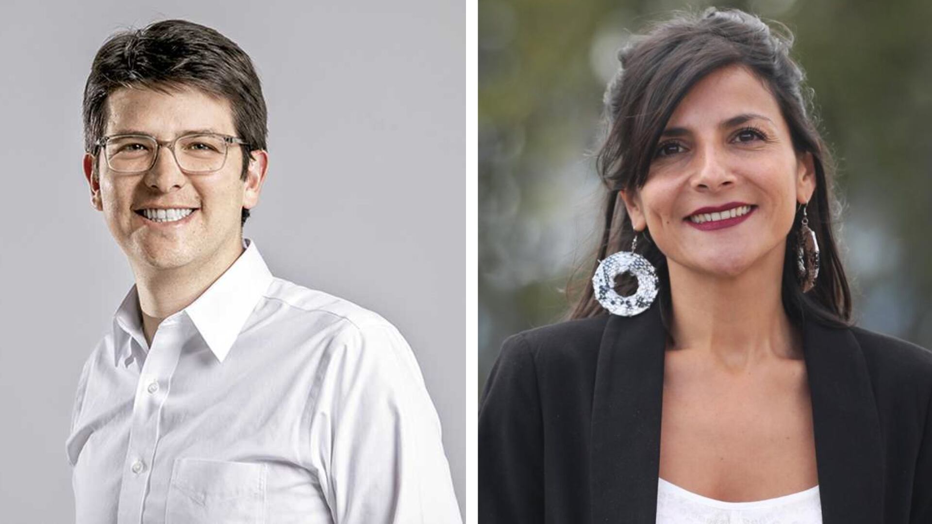 Miguel Uribe e Irene Vélez.