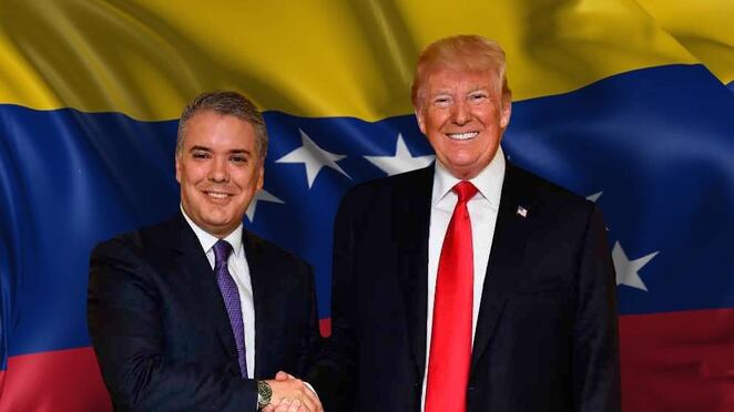 Donald Trump ratificó su alianza con Colombia y su lucha contra el régimen de Nicolás Maduro en Venezuela. 