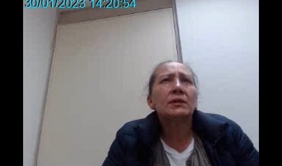 Este es el video de Marelbys Meza en el polígrafo y en los sótanos frente al Palacio de Nariño