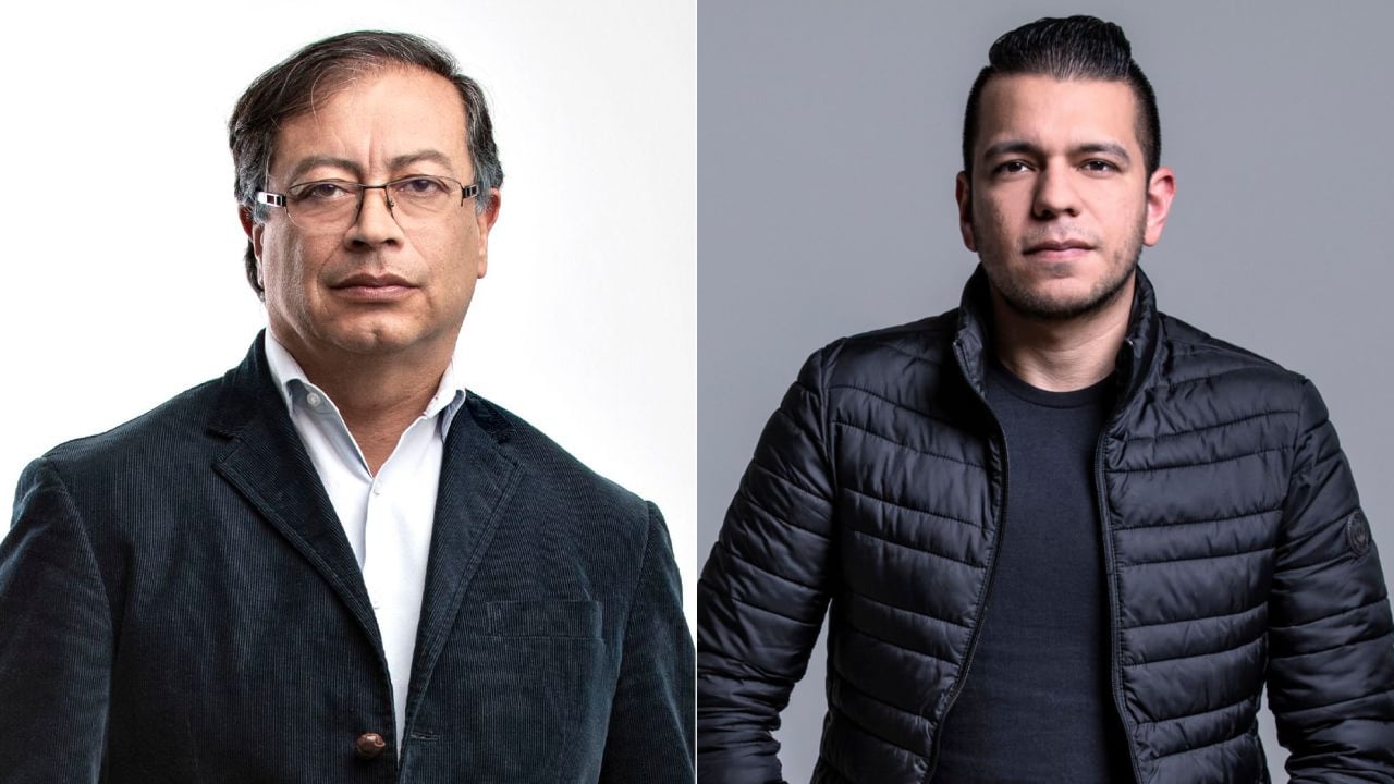 Gustavo Petro y Jota Pe Hernández