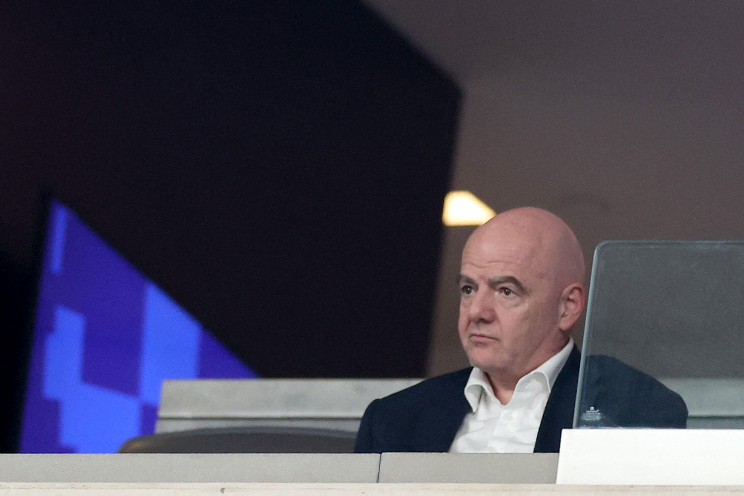 Gianni Infantino, presidente de la FIFA