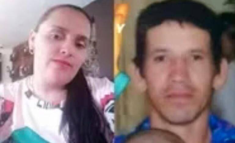 Luz Dary Barón, 33 años, y Rodolfo de Jesús Holguín Martínez, 49 años, dos de las víctimas.