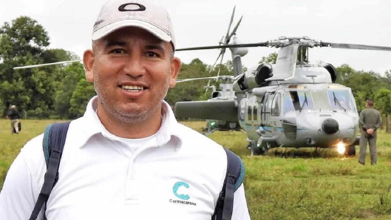 Javier Francisco Parra Cubillos, funcionario de Cormacarena asesinado