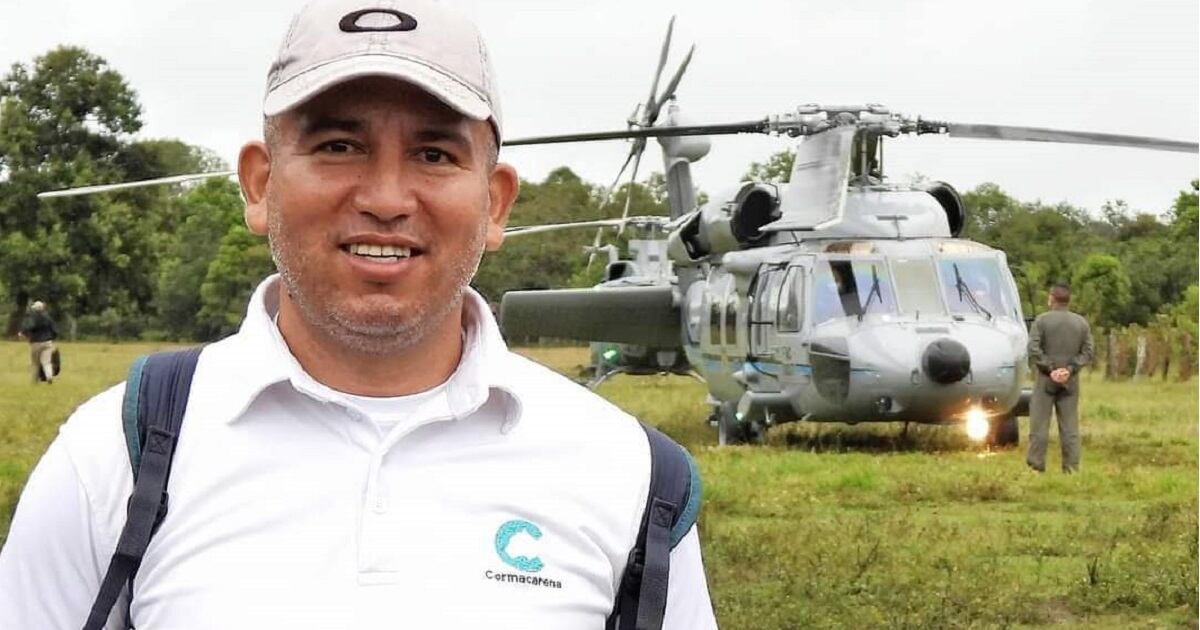 Javier Francisco Parra Cubillos, funcionario de Cormacarena asesinado